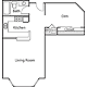 Studio Den Floorplan Image