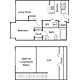 1 Bedroom loft Floorplan Image