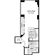 studio 609 Floorplan Image
