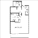 Studio/1bath 531 Floorplan Image