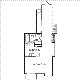 Studio/1bath 574 Floorplan Image