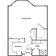 Studio -602 Floorplan Image
