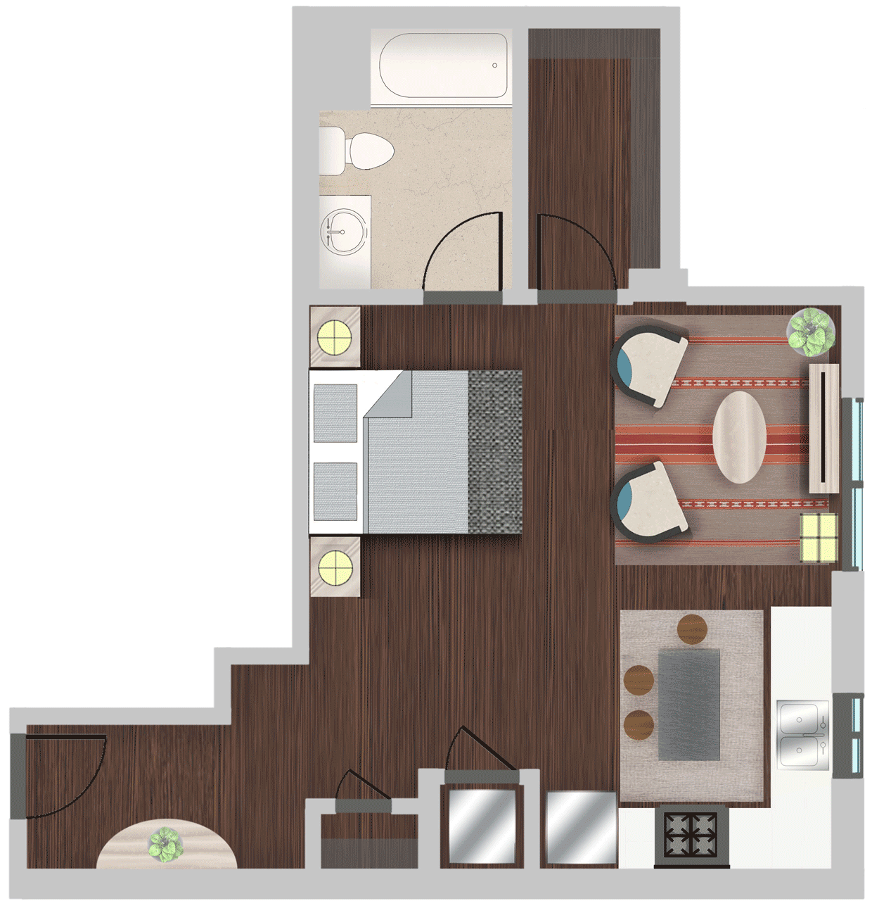 A6 floorplan
