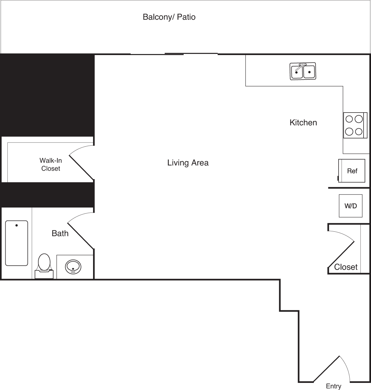A6 Alternative floorplan
