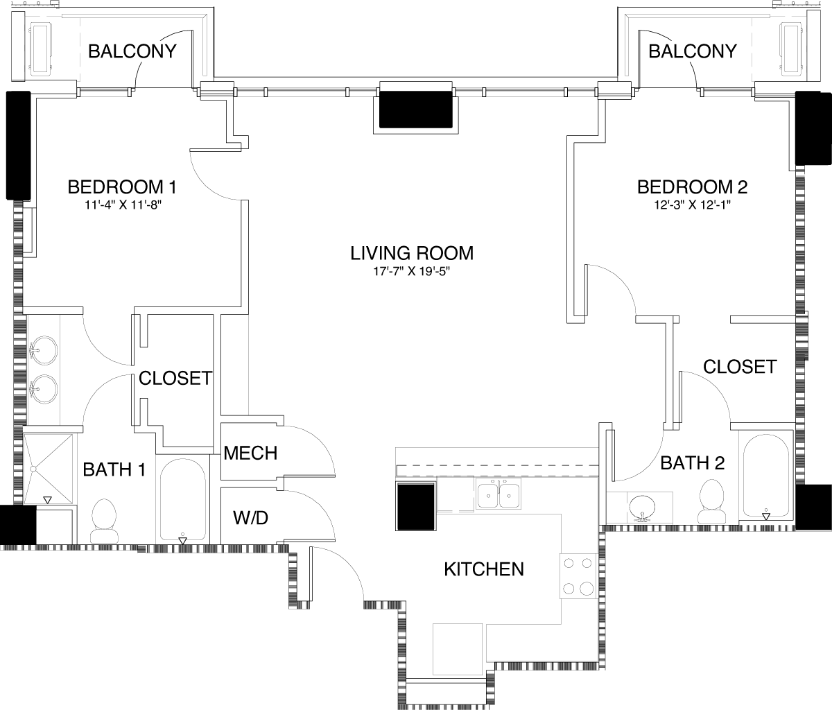 P floorplan
