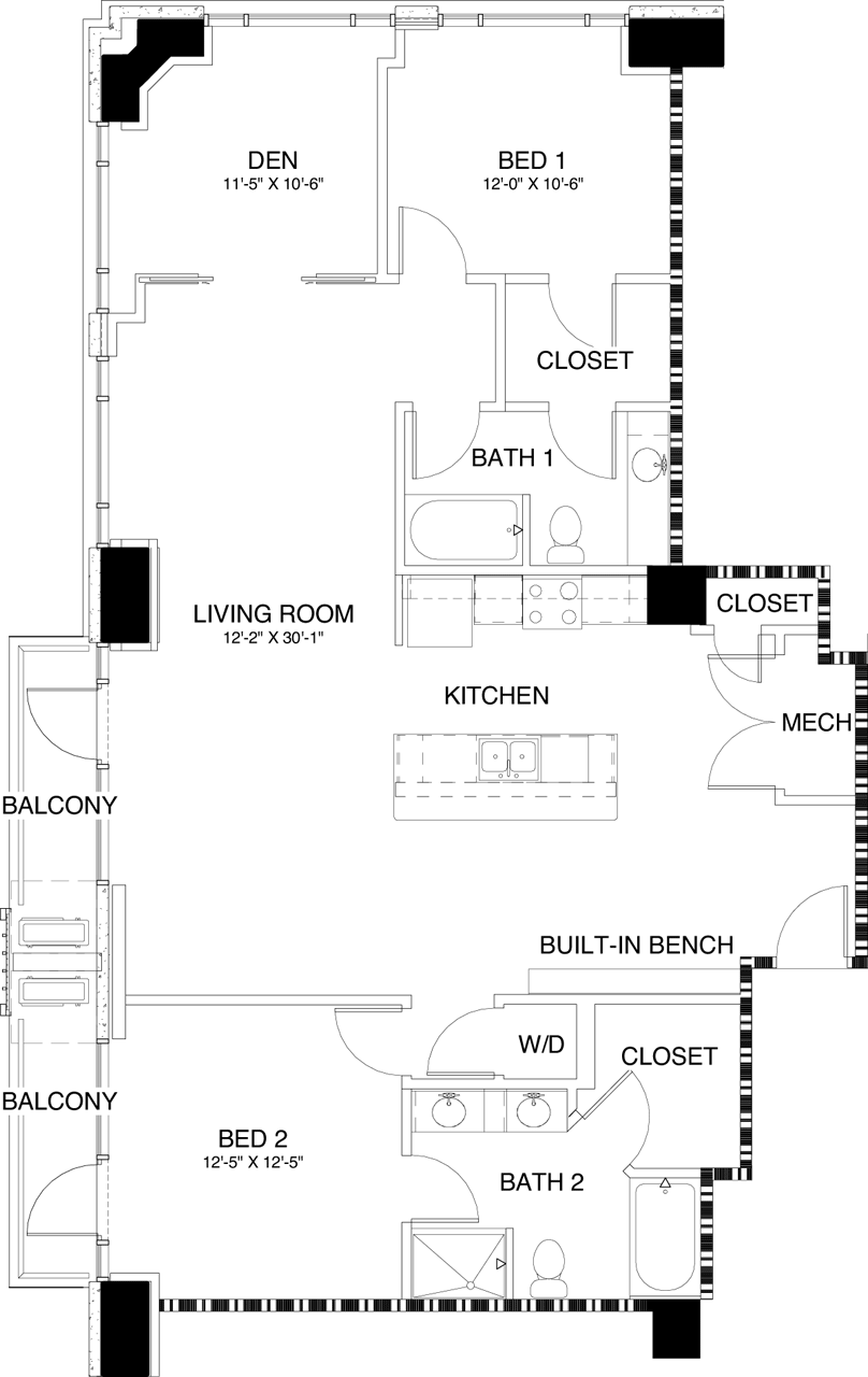 R floorplan