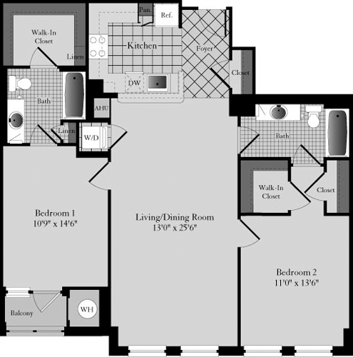 D2B floorplan