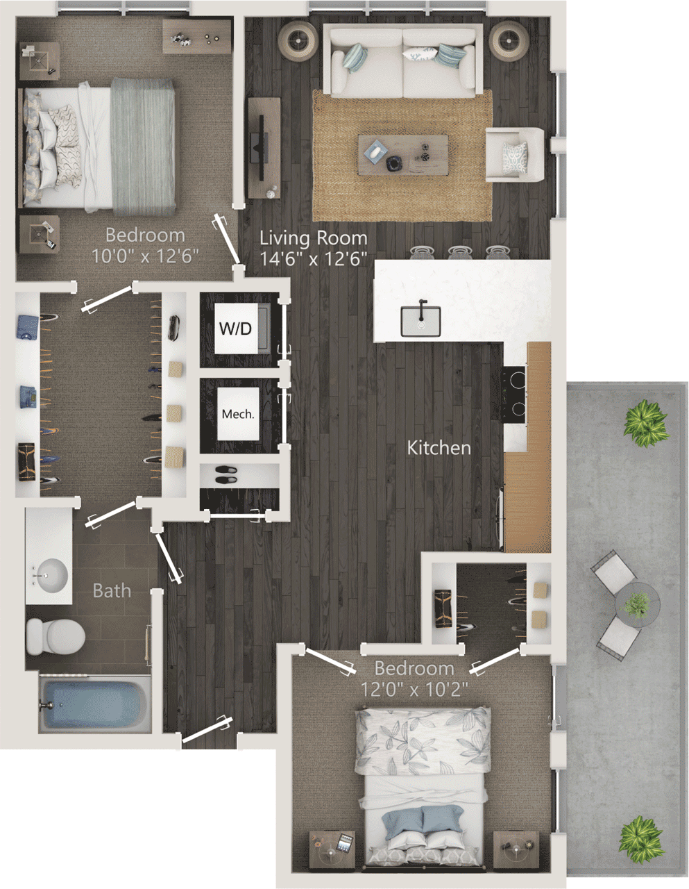 B1PH floorplan