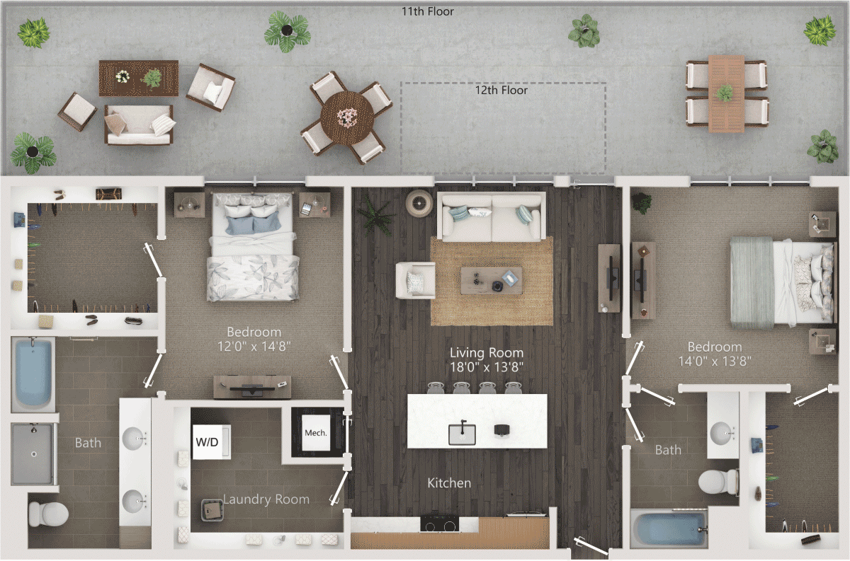 B7PH floorplan
