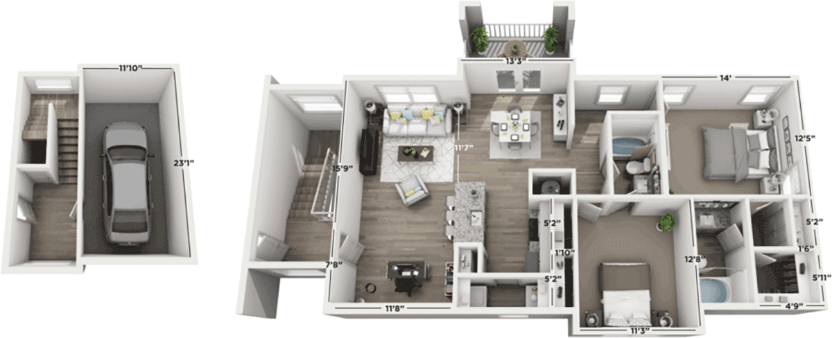 Magnolia Carriage House