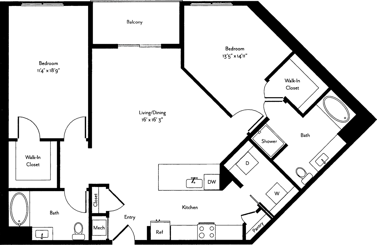Paloma B floorplan