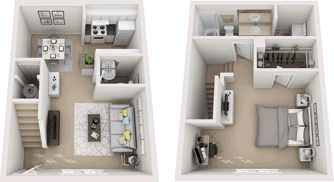 1b floor plan