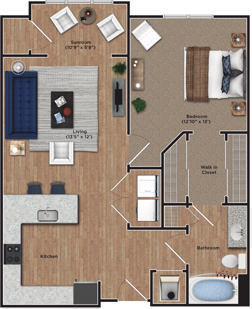 1Ab floorplan