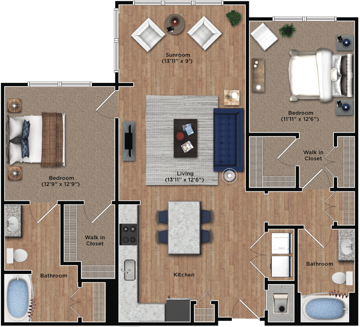2Ab floorplan