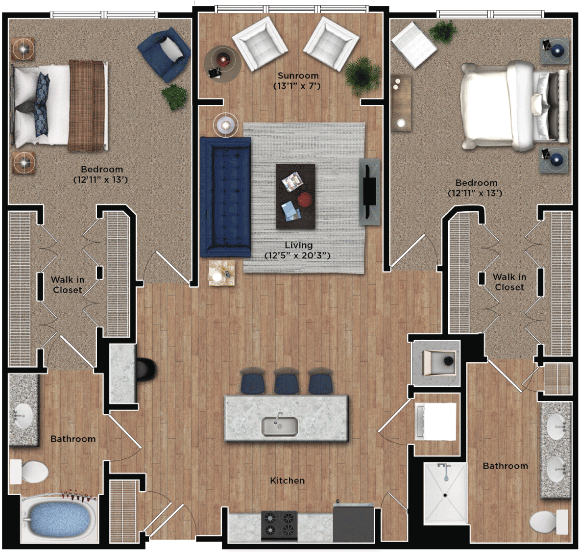 2Bb floorplan