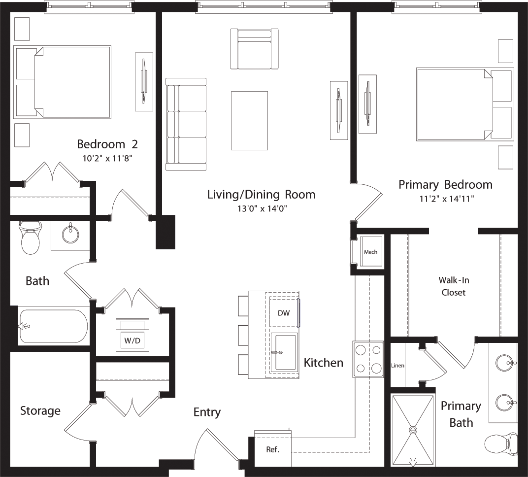 B6 floorplan