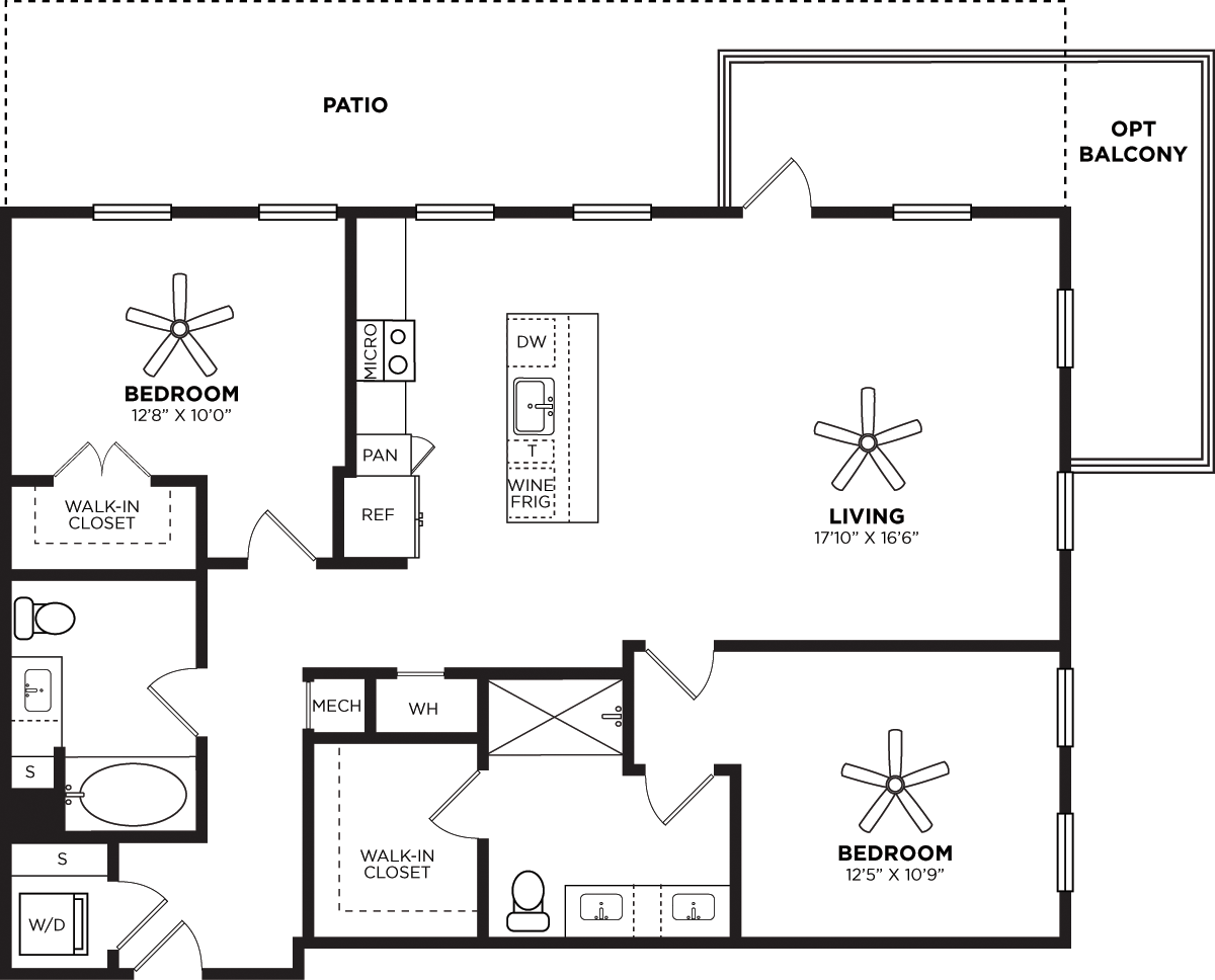B17 Extended floorplan
