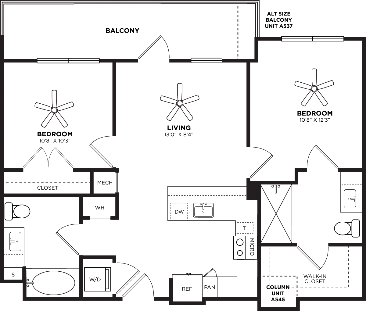 B7 Extended floorplan