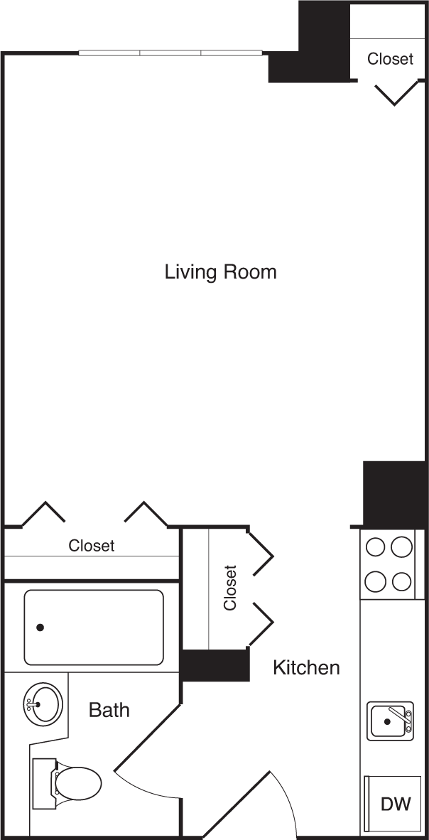 Residence 05, Floor 3-6 floorplan