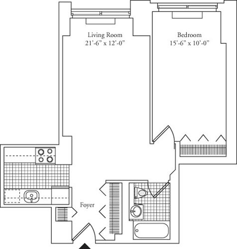 Residence S, floors 5-17