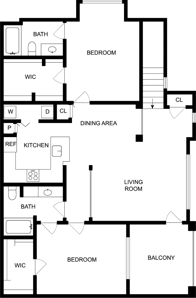 Milton Second Floor No Garage