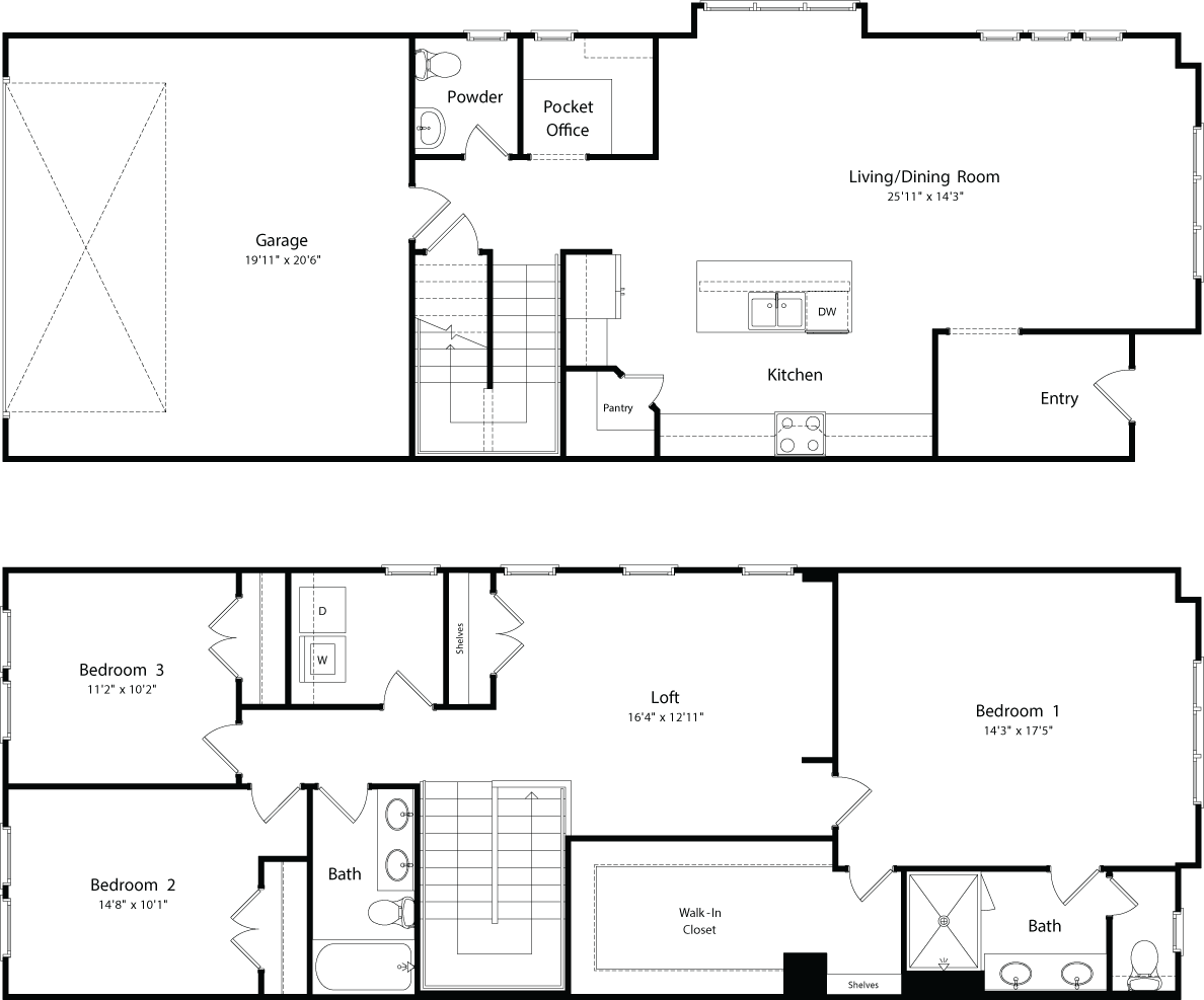 Alexander floorplan