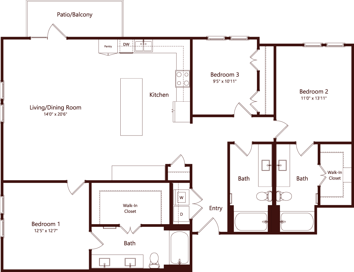 C1 floorplan