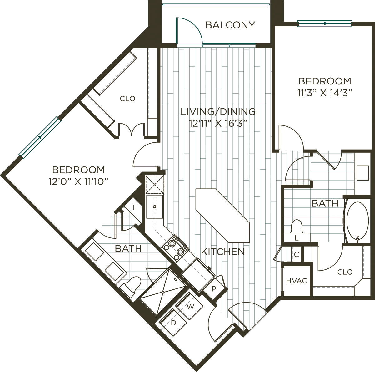 B3.3 floorplan