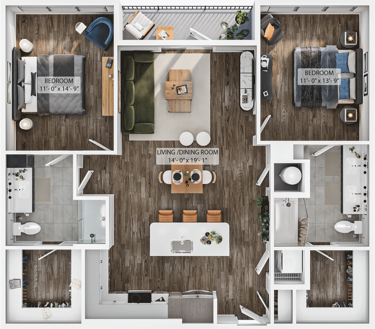 B2 floorplan