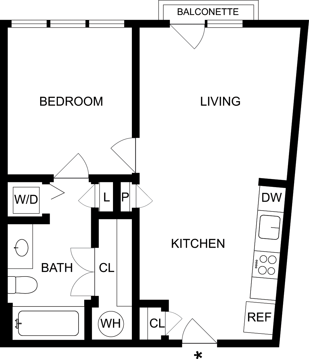A1C floor plan