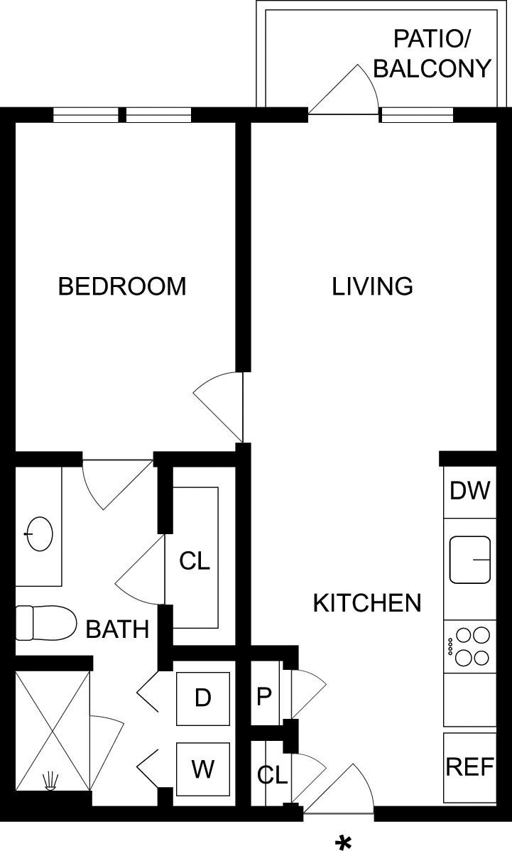A1D floor plan