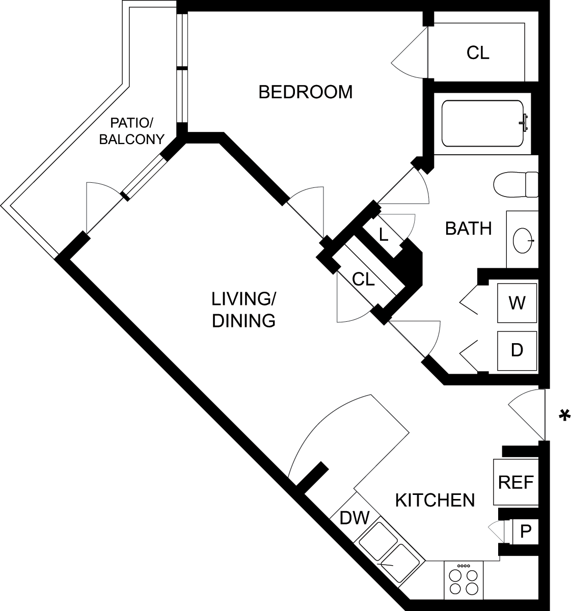 A1M floor plan