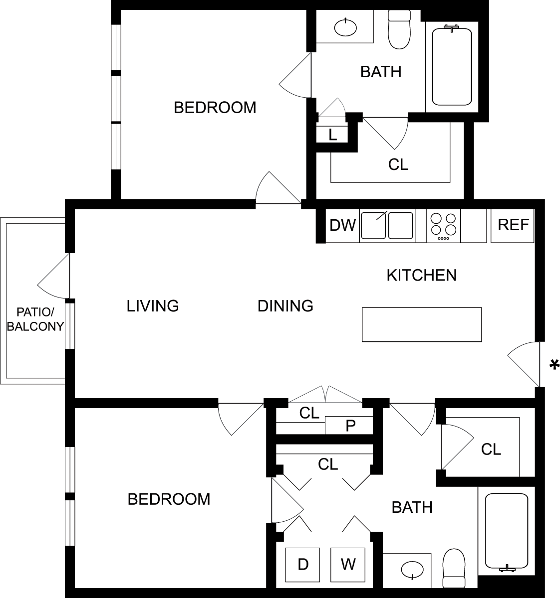 B2B floor plan