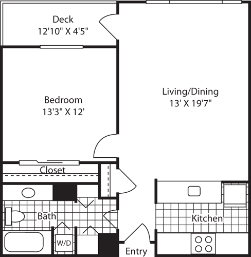 1 Bed 304-1604