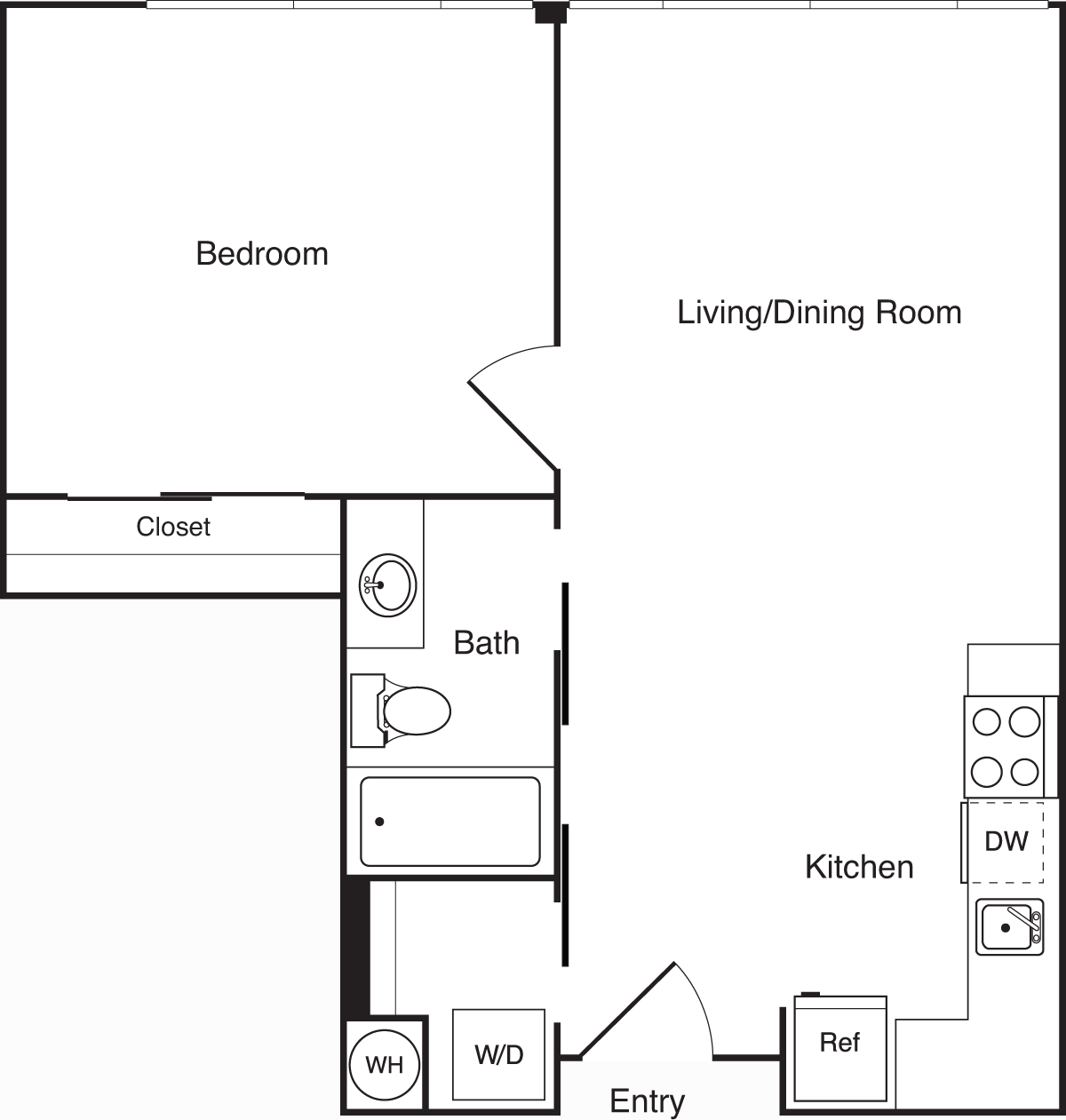 One Bedroom - 616